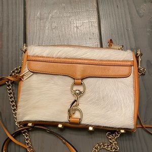 Rebecca Minkoff cowhide crossbody purse